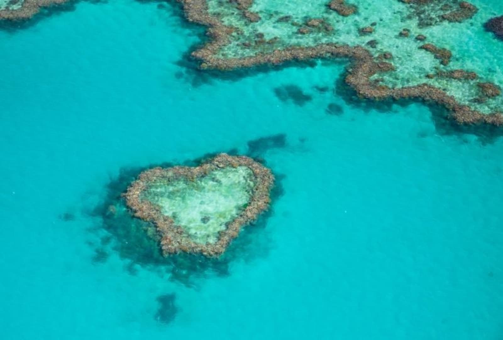 Hamilton Island Heart Shaped Reef Formation