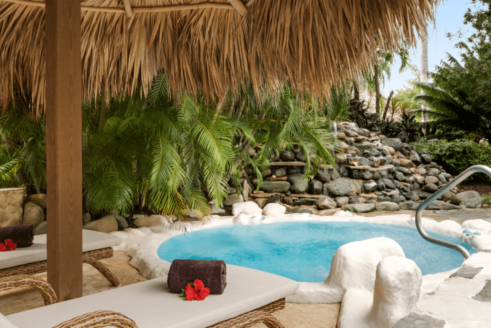 The spa at the Hilton La Romana resort