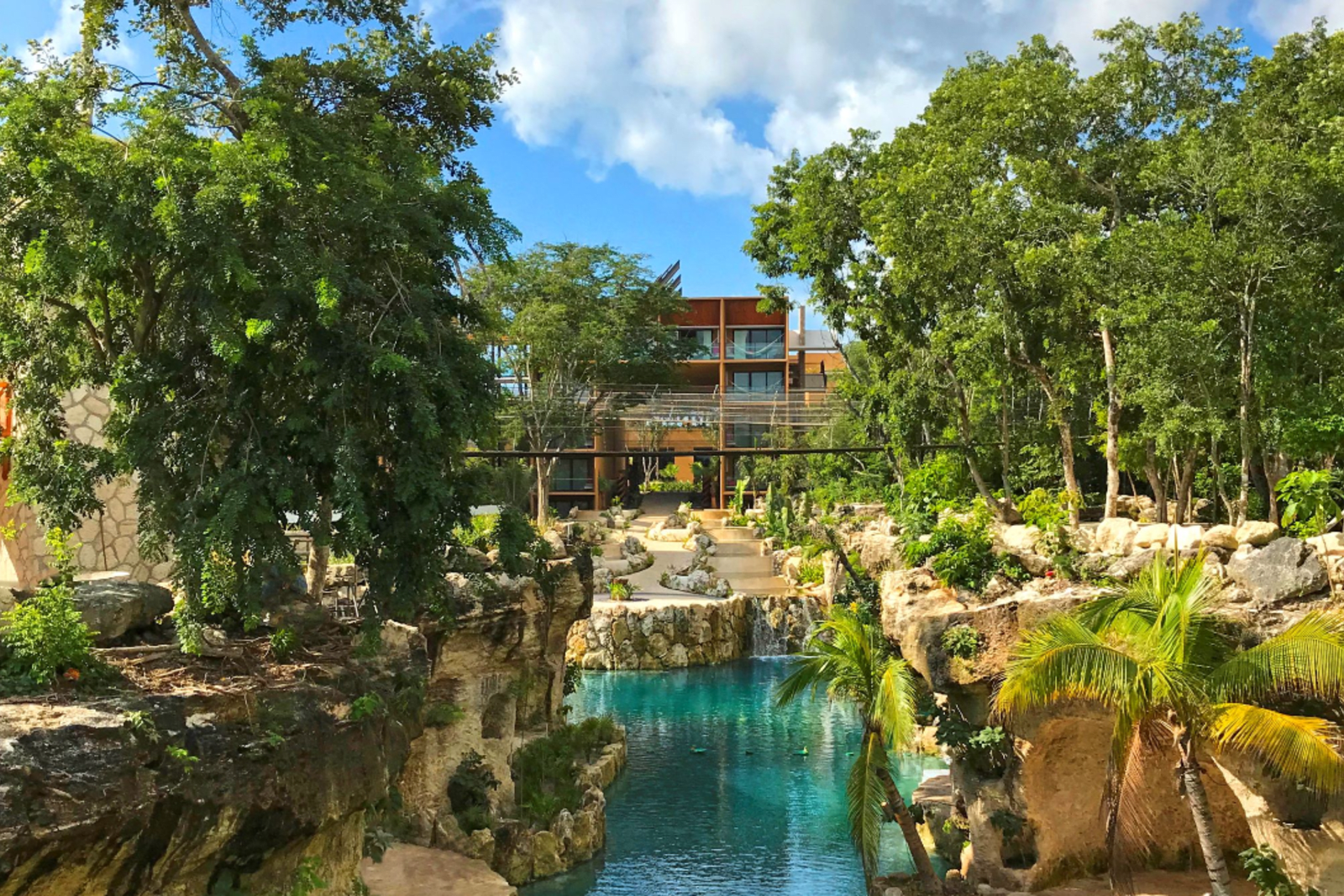 Every room at Hotel Xcaret México has a spectacular view