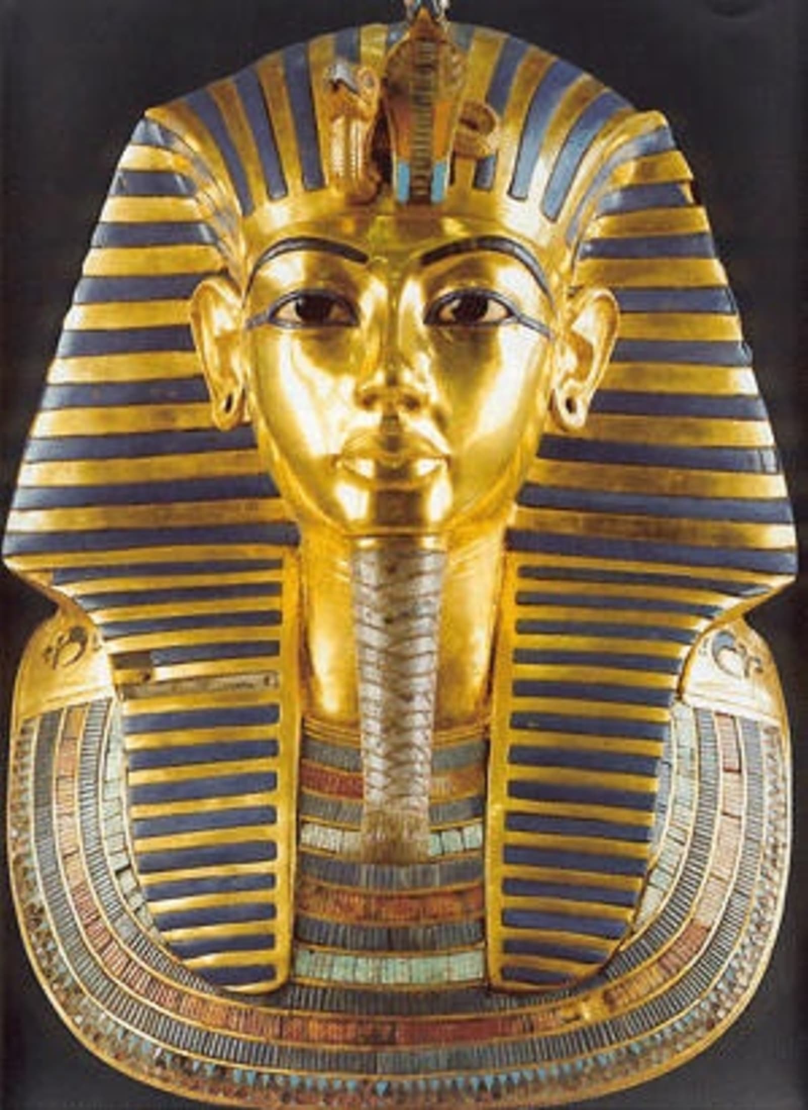 Tutankhamun's sarcophagus.
