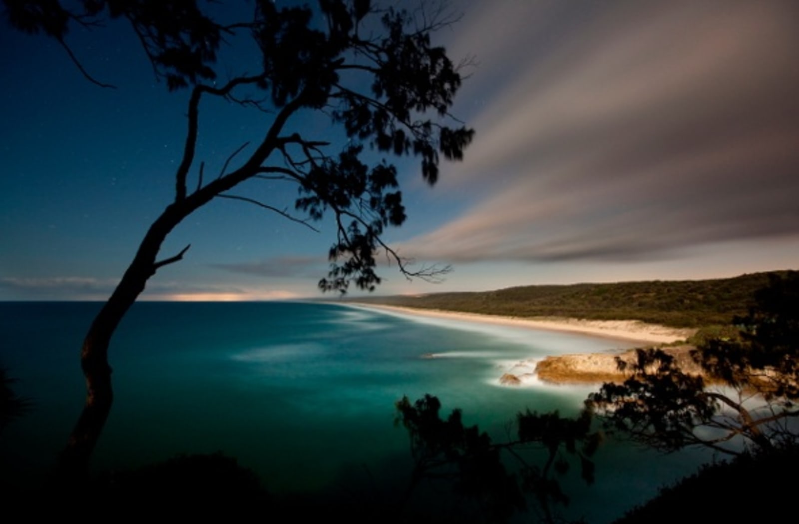 Stradebroke island beach