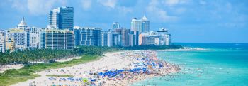 Miami beach view 