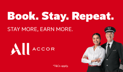 Book. Stay. Repeat. With Accor
