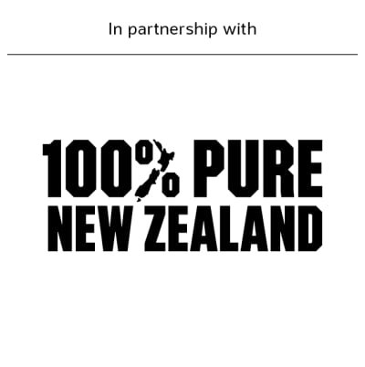 In partnership with 100% pure New Zealand