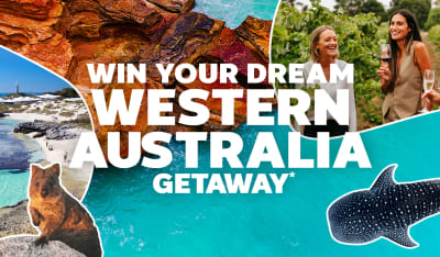 Win your dream Western Australia getaway*