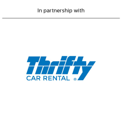 In partnership with Thrifty Car Rental