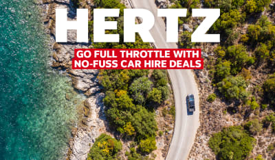 Hertz. Go full throttle with no-fuss car hire deals