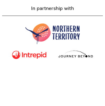 In partnership with | Northern Territory, Intrepid, Journey Beyond