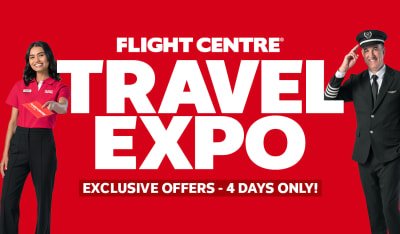Flight Centre Travel Expo | Exclusive offers - 4 days only! | Flight Centre Captain & Co-Captain