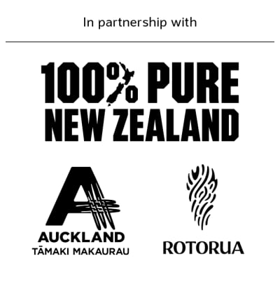 In partnership with | 100%* pure New Zealand, Auckland, Rotorua