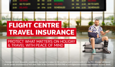 Flight Centre Travel Insurance. Protect what matters on holiday & travel with peace of mind