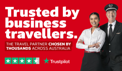 Trusted by business travellers - The travel partner chosen by thousands across Australia