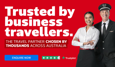 Trusted by business travellers - The travel partner chosen by thousands across Australia - enquire now