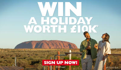 Win a holiday worth £10k!
