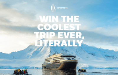 Win the Coolest Trip Ever, Literally. With HX Expeditions.