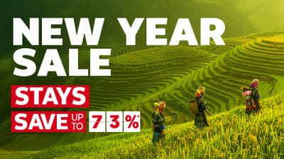 New Year Sale - Save up to 73%* on stays