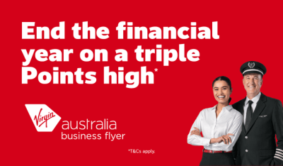 End the financial year on a triple Points high*