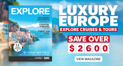 Luxury Europe - explore cruises & tours | save over $2600* - view magazine