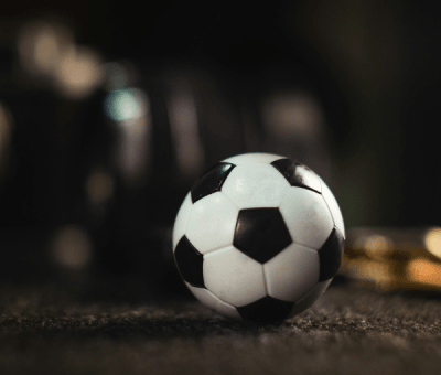 A soccer ball