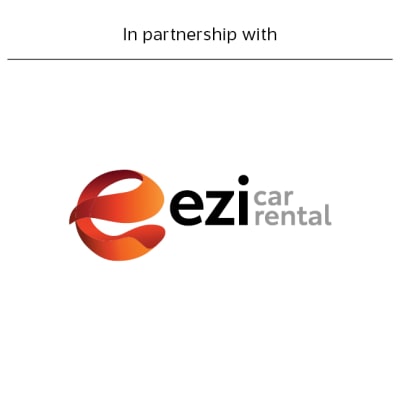 Ezi Car Rental logo — Flight Centre car hire partner