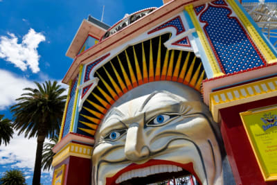 Luna Park, Melbourne, Victoria, Australia, Mr Moon