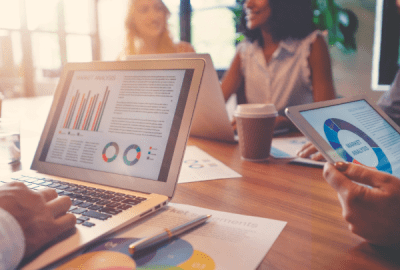 Group of young people meeting with technology