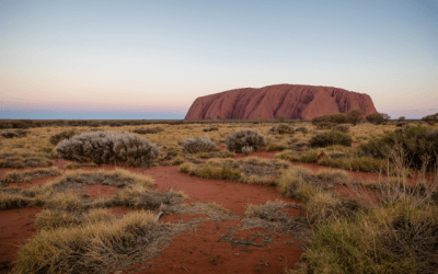 Uluru at sunrise