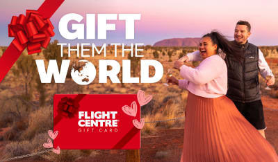 Valentine's Day - Gift them the World Flight Centre Gift Card