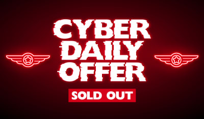 Cyber daily offer. Sold out!