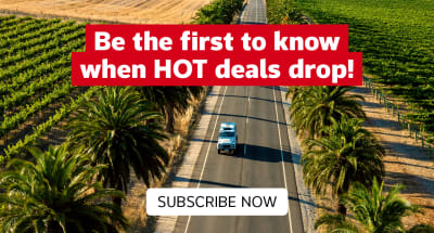 Be the first to know when the hot deals drop! Subscribe now