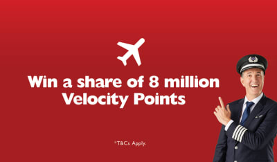 Win a share of 8 million Velocity Points