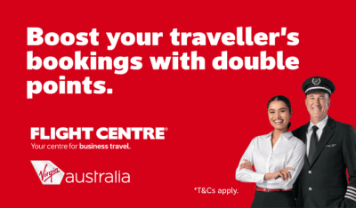 Boost your traveller's bookings with double points.