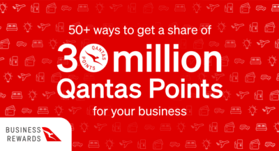 Qantas Business Rewards 30 Million Qantas Ponts*