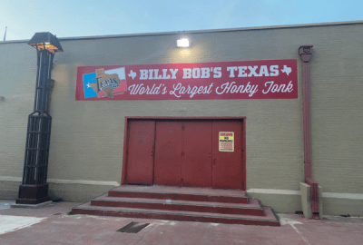 Fort Worth Billy Bob's Texas exterior.