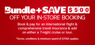 bundle and save $500 off your in store booking desktop