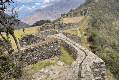 Ruins of the ancient Incan city of Choquequirao, Peru