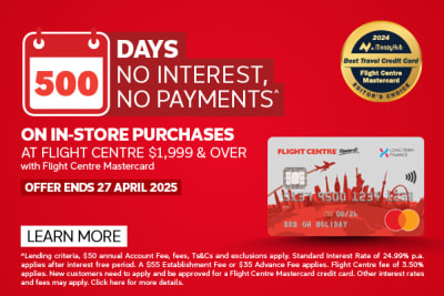 Flight Centre Mastercard Offer