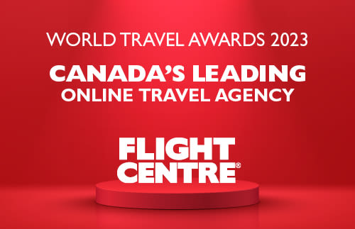 Canada’s Leading Online Travel Agency 2023 award