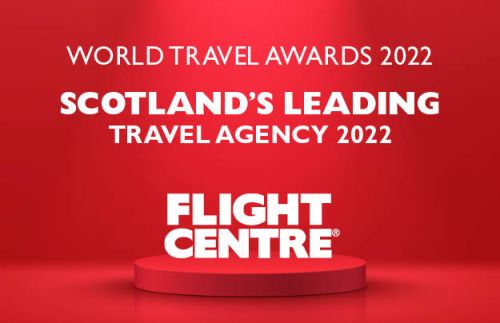 World Travel Awards Scotland’s Leading Travel Agency 2022 award