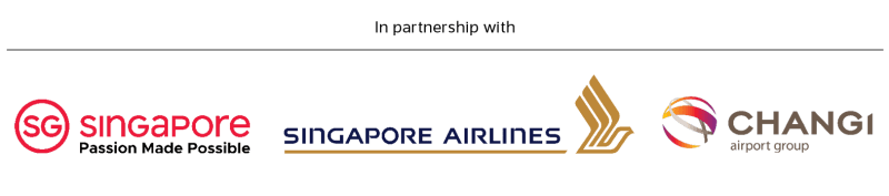 In partnership with | Singapore - Passion made possible | Singapore Airlines | Changi airport group