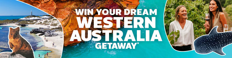 Win your dream Western Australia getaway*