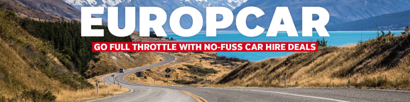 Europcar. Go full throttle with no-fuss car hire deals
