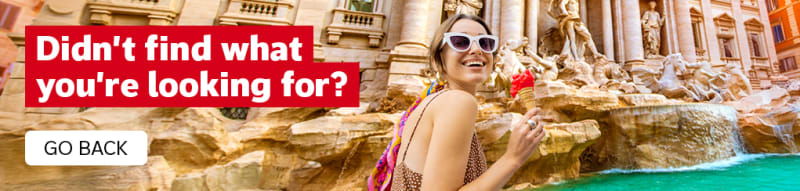 Didn't find what you're looking for? - go back. Woman with an ice cream at the Trevi Fountain
