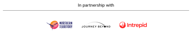 In partnership with | Northern Territory, Journey Beyond, Intrepid