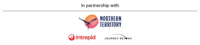 In partnership with | Northern Territory, Intrepid, Journey Beyond