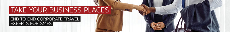 Take your business places. End-to-end corporate travel experts for SMES