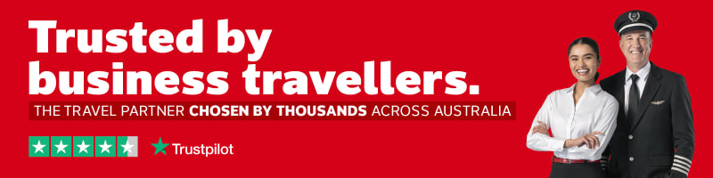 Trusted by business travellers - The travel partner chosen by thousands across Australia