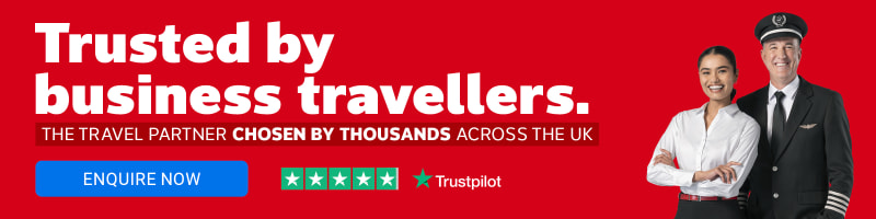 Trusted by business travellers. The Travel Partner Chosen By Thousands Across the UK