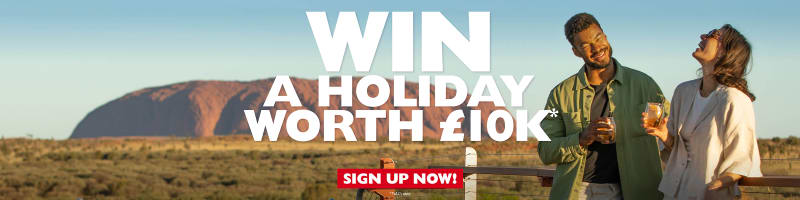 Win a holiday worth £10k!
