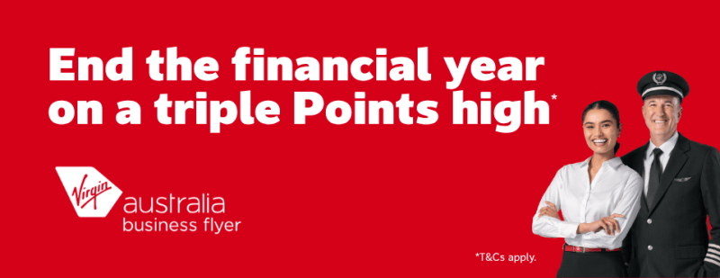 End the financial year on a triple Points high*